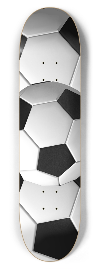 Soccer Ball: 7-3/4 Skateboard  Deck 