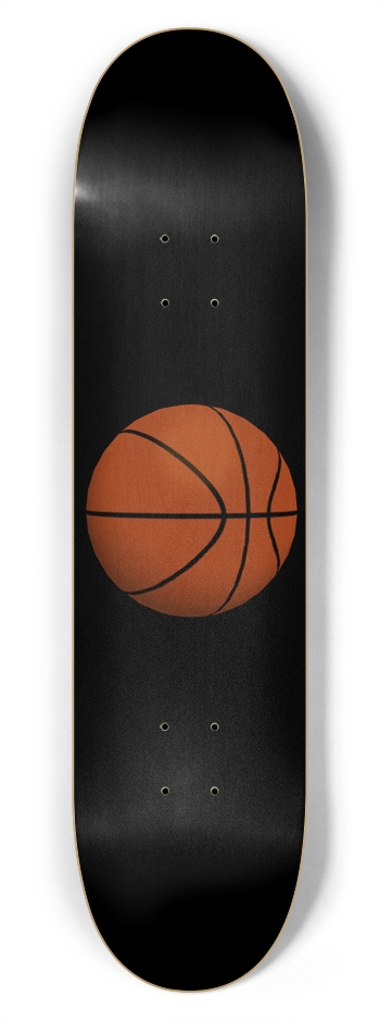 Basketball: 7-3/4 Skateboard  Deck 
