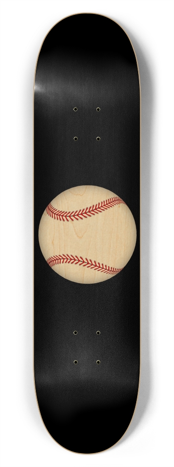 Baseball: 7-3/4 Skateboard  Deck 