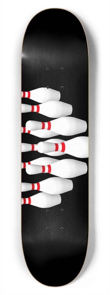 Bowling Pins: 7-3/4 Deck 