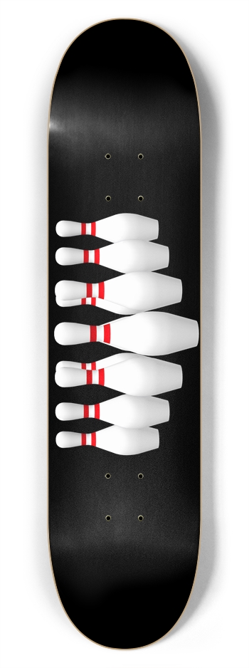 Bowling Pins: 7-3/4 Deck 