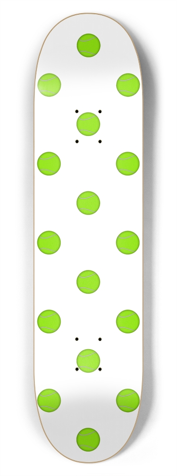 Tennis Ball Pattern: 7-3/4 Deck 