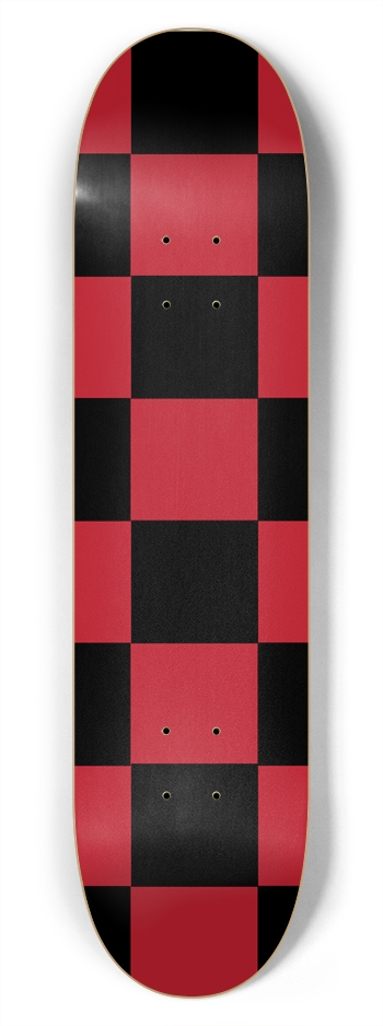 Black And Red 7 3/4" Deck