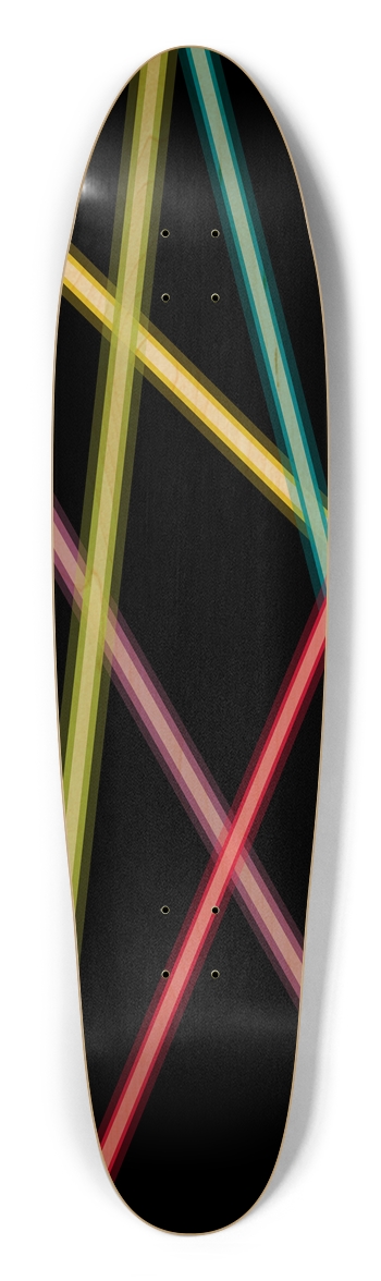Lasers Longboard Deck