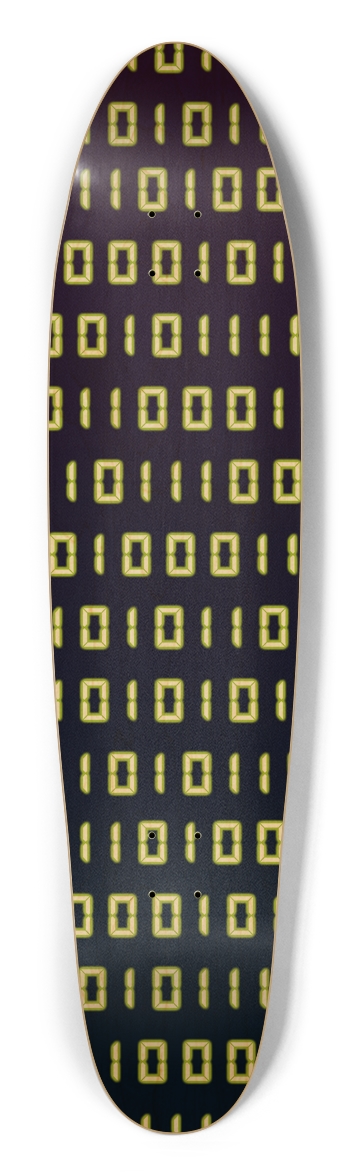 Binary Code Longboard Deck