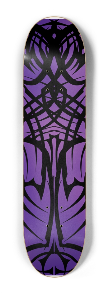 Purple Tribal 7 1/4" Deck