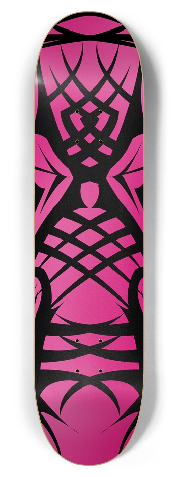 Pink Tribal 7 7/8" Deck