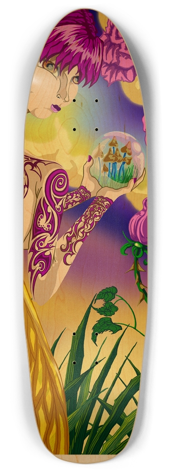 Mushroom Fairy Punk Nose Pool Deck