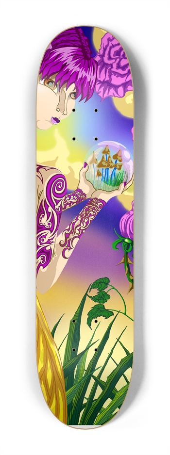 Mushroom Fairy 7 1/4" Deck