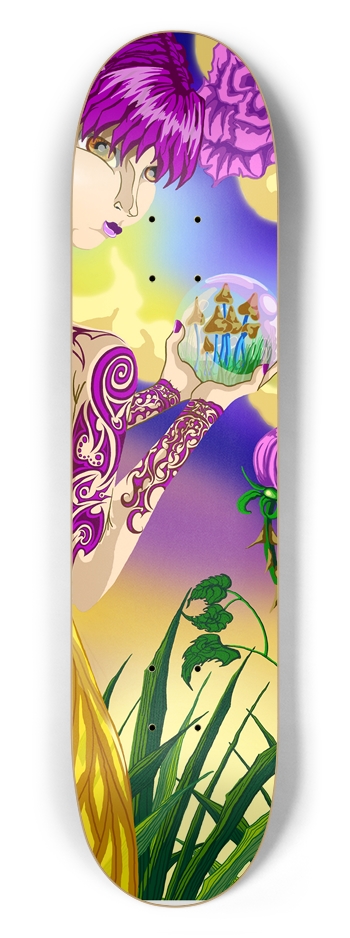 Mushroom Fairy 7 1/2" Deck