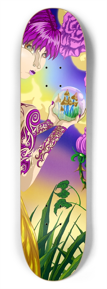 Mushroom Fairy 7 3/4" Deck