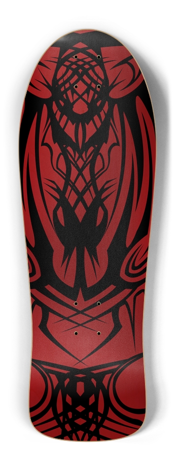 Red Tribal Old School Deck