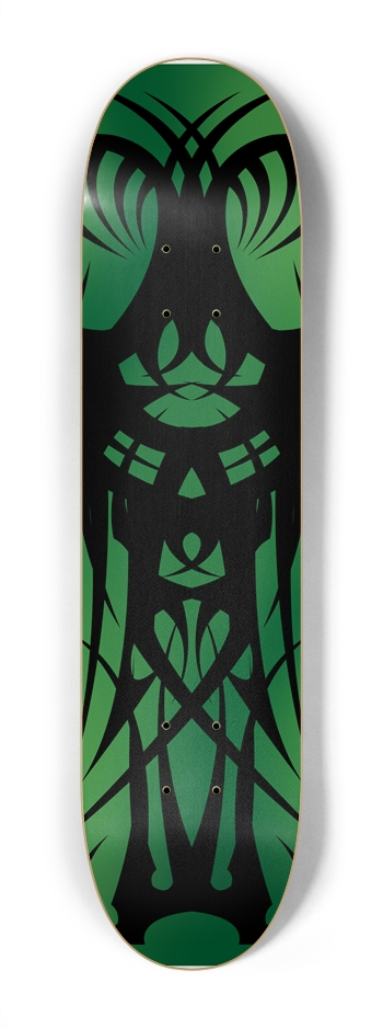 Green Tribal 7 1/4" Deck