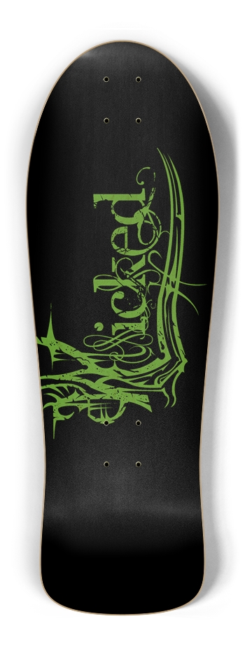 Wicked Green Old School Deck