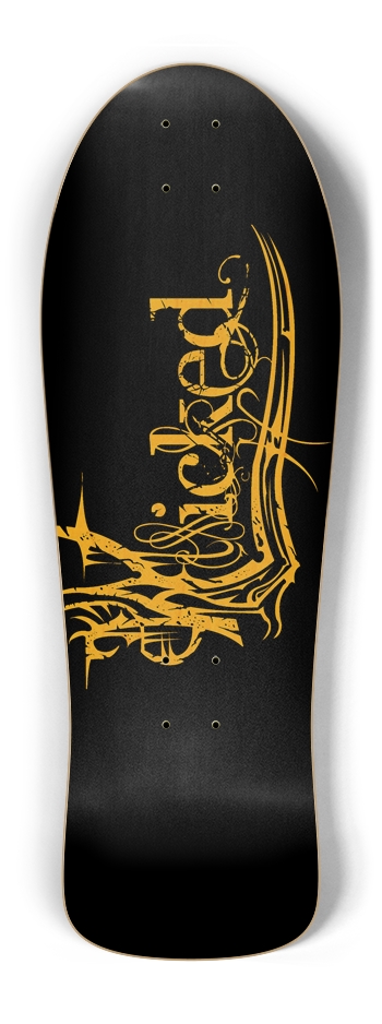 Wicked Yellow Old School Deck