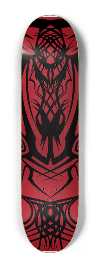 Red Tribal 7 1/4" Deck