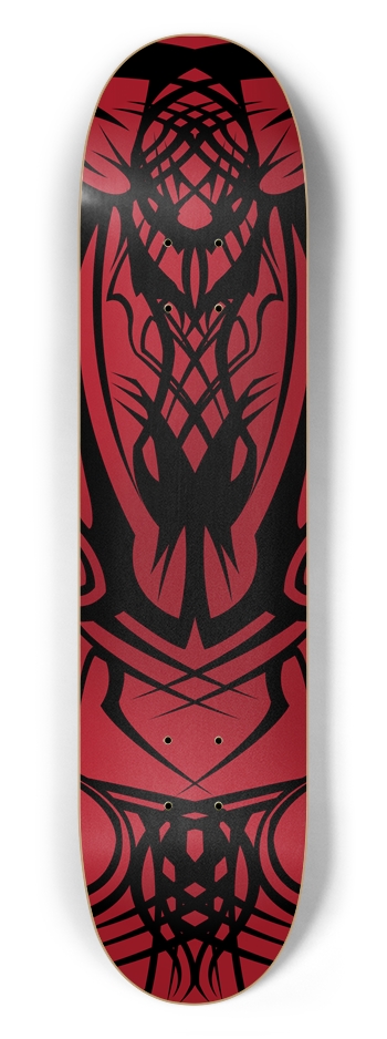 Red Tribal 7 1/2" Deck