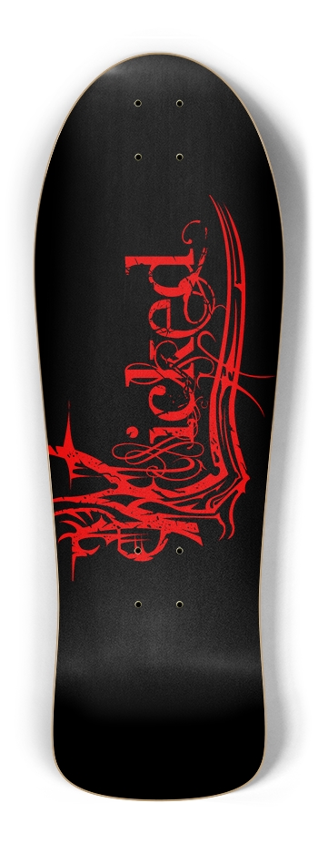 Wicked Red Old School Deck