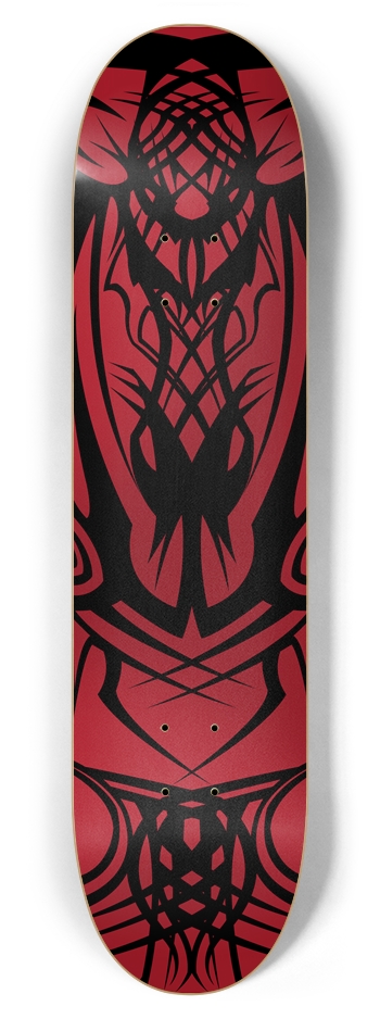 Red Tribal 7 7/8" Deck