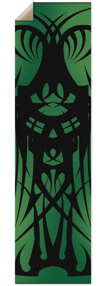 Green Tribal Grip Tape