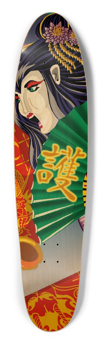Geisha Longboard Deck