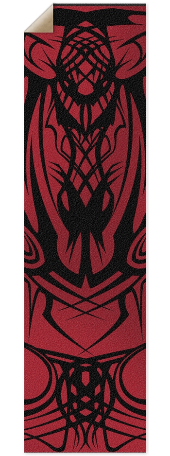 Red Tribal Grip Tape