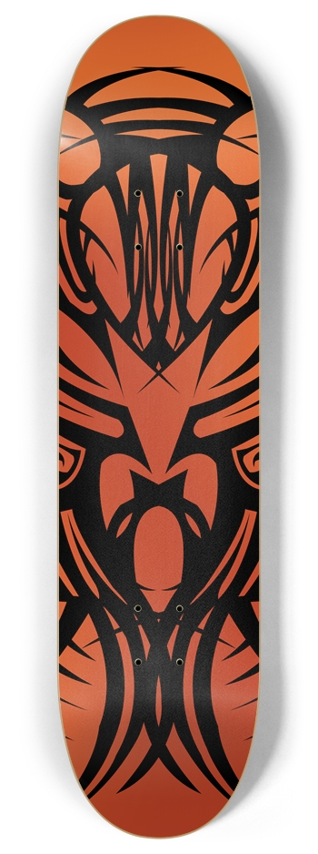 Orange Tribal 8" Deck