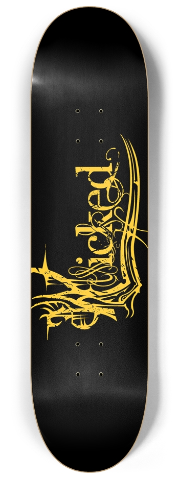 Wicked Yellow 8 1/4" Deck