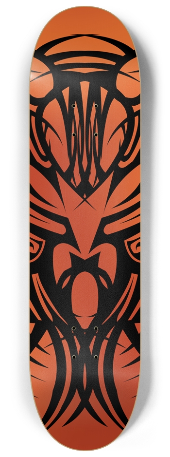 Orange Tribal 8 1/4" Deck