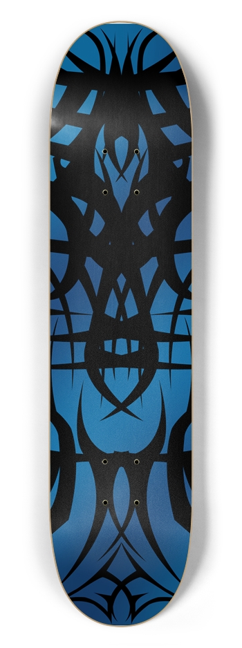 Blue Tribal 7 1/2" Deck