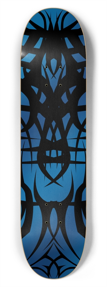 Blue Tribal 7 3/4" Deck