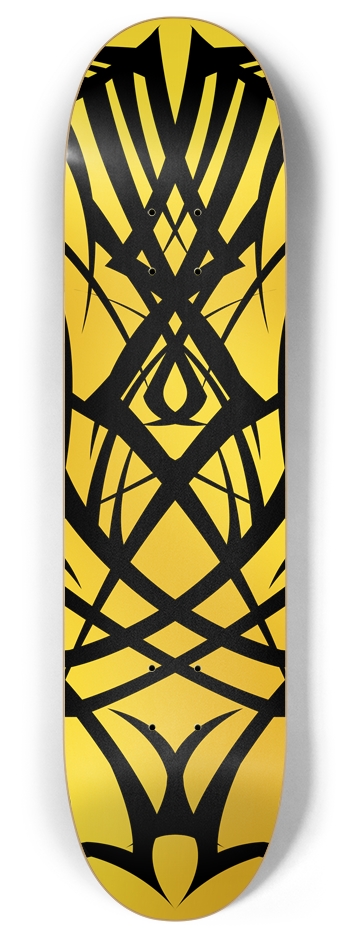 Yellow Tribal 8" Deck