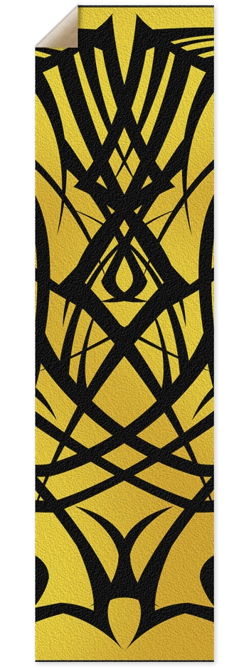 Yellow Tribal Grip Tape