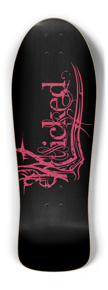 Wicked Pink Old School Deck