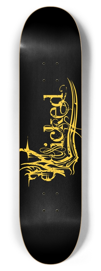Wicked Yellow 7 7/8" Deck