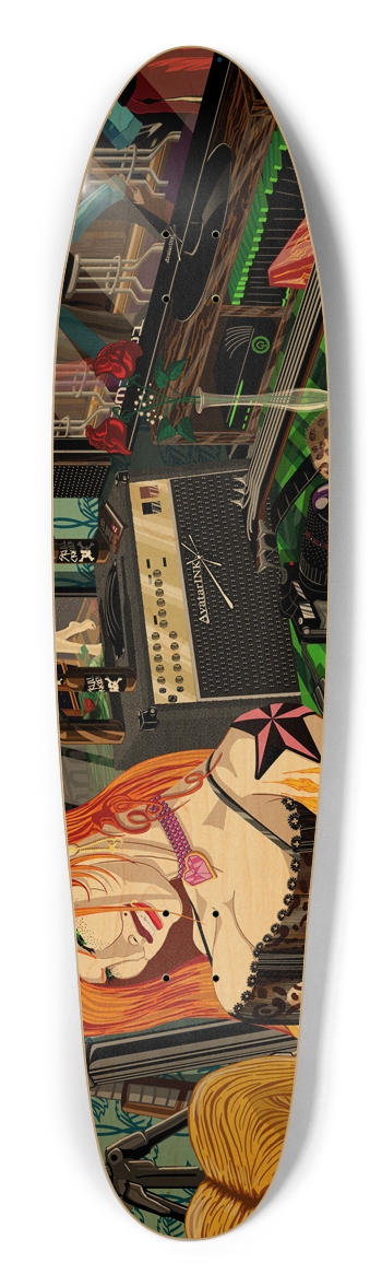 Phoenix Rockstar Longboard Deck