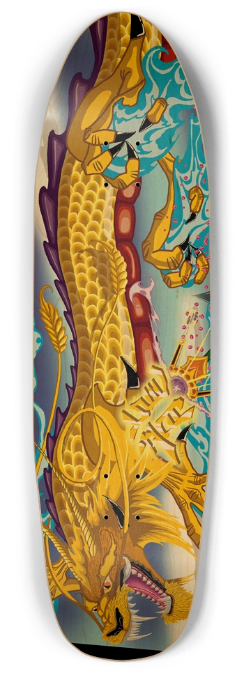 Golden Dragon Punk Nose Pool Deck