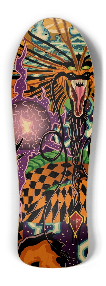 Halloween Dragon Old School Deck