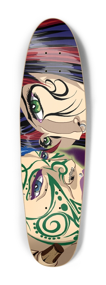 Punk Goth Cruiser Deck