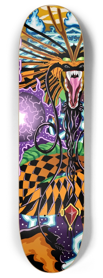 Halloween Dragon 8" Deck