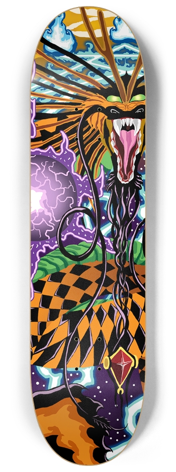 Halloween Dragon 8 1/4" Deck