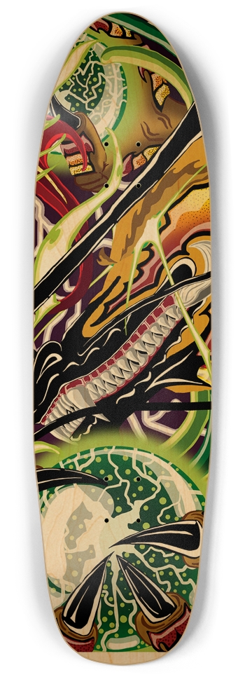 Grinning Dragon Punk Nose Pool Deck