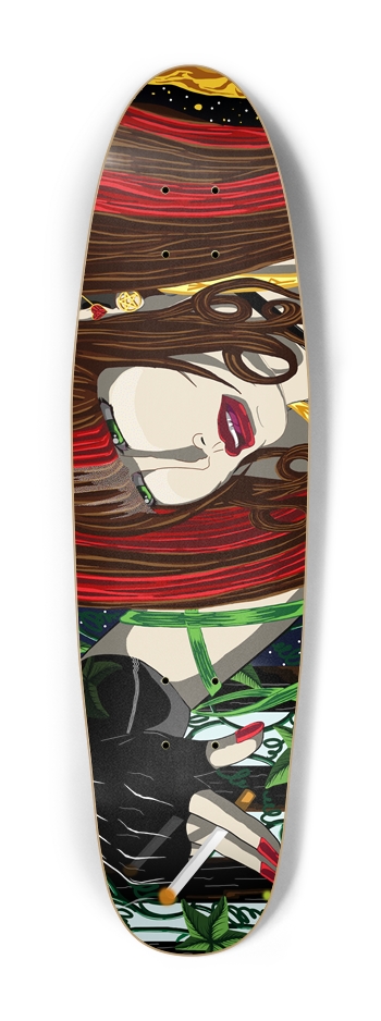 Sara Rose w/ Cigarette Cruiser Deck