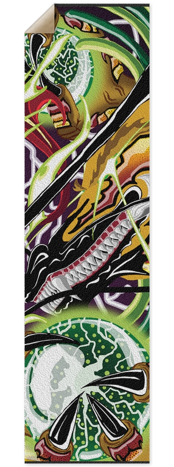 Grinning Dragon Grip Tape