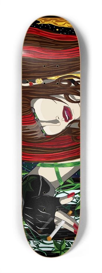 Sara Rose w/ Cigarette 7 1/4" Deck