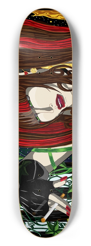 Sara Rose w/ Cigarette 7 1/2" Deck