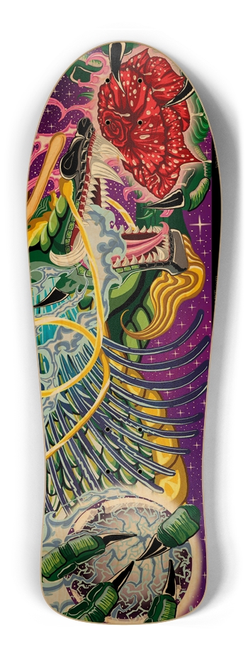 Dragon Of The Rose Old School Deck