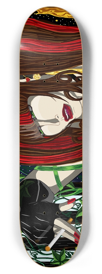 Sara Rose w/ Cigarette 7 7/8" Deck
