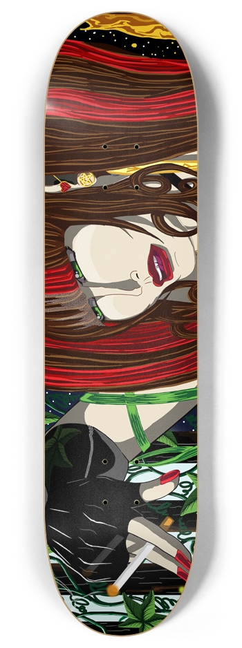 Sara Rose w/ Cigarette 8" Deck