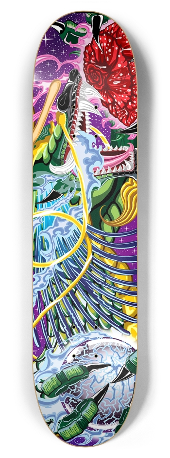 Dragon Of The Rose 7 7/8" Deck